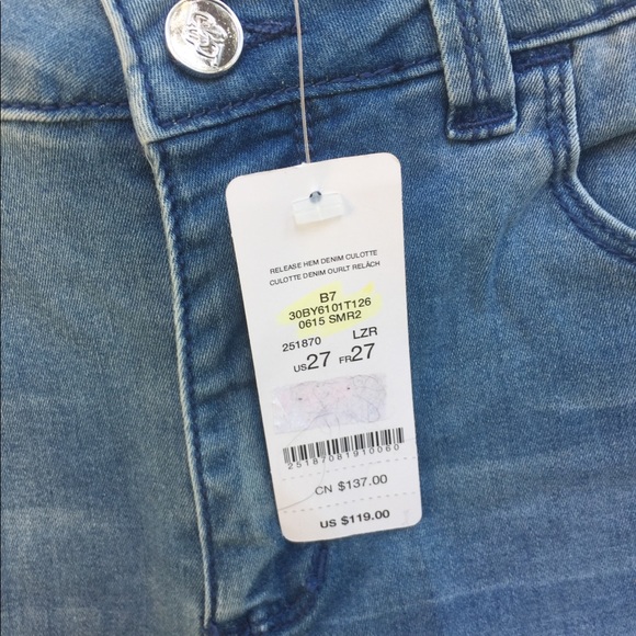 Bebe stone washed boaters high waisted distressed  barrel jeans HPxx6 - Picture 4 of 7